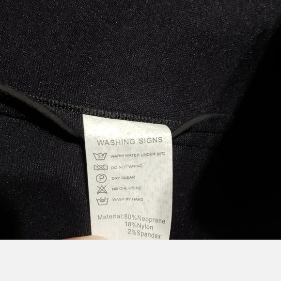 Lemorecn Shorty Neoprene Wetsuit 2mm Youth 14 Purple Black - Picture 5 of 7